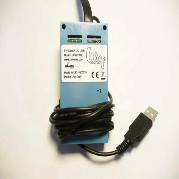 Indoor Us USB 5v 600mA dc model Loop RX, Navetas, Uk